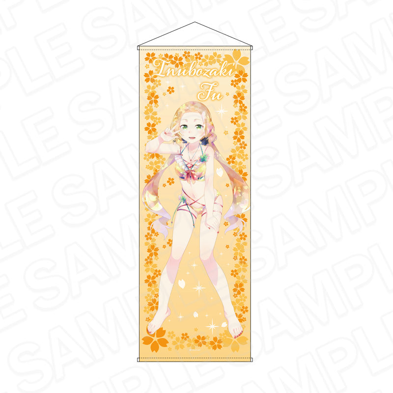 『結城友奈は勇者である 大満開の章』特大タペストリー PALE TONE series 犬吠埼風 桜水着 ver.