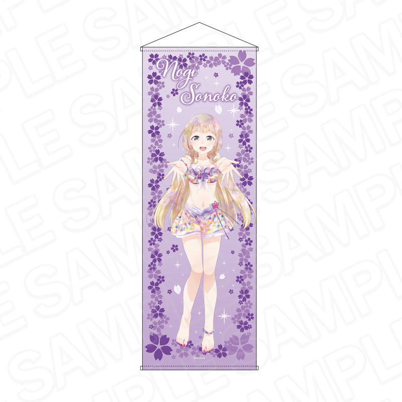 『結城友奈は勇者である 大満開の章』特大タペストリー PALE TONE series 乃木園子 桜水着 ver.