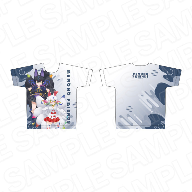 『けものフレンズ3』フルグラフィックTシャツ キュウビキツネ&キュウビコリ