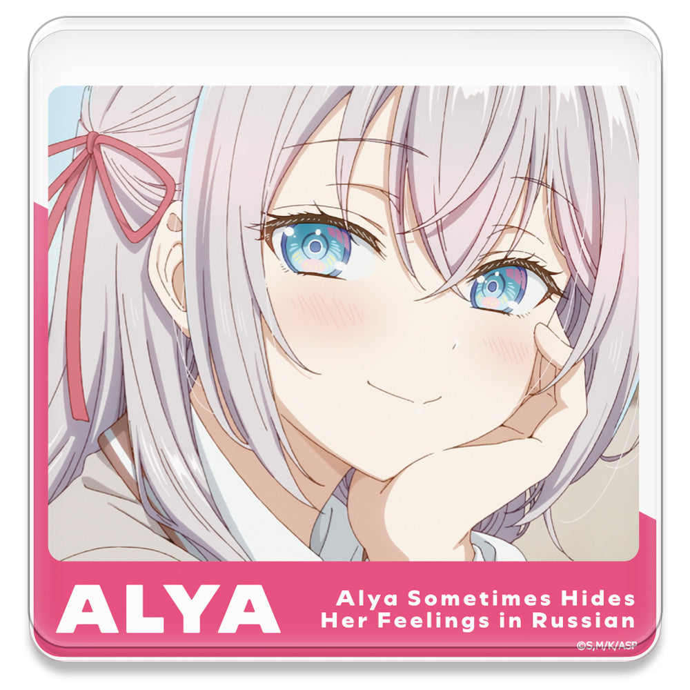 『時々ボソッとロシア語でデレる隣のアーリャさん』アクリルコースター (スタンド付) アーリャ vol.1