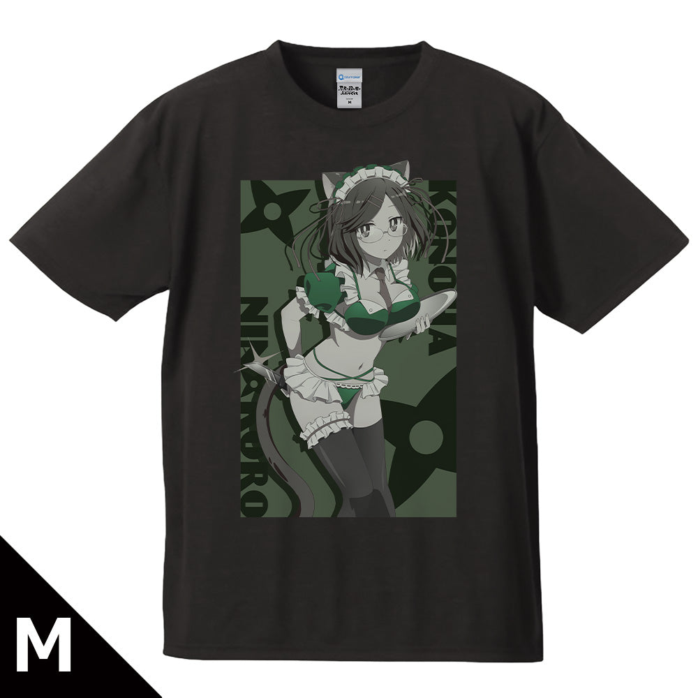 『忍者と殺し屋のふたりぐらし』Tシャツ 古賀このは 猫耳水着メイドver.【描き下ろし】