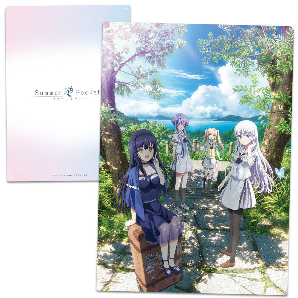 スリーブ Summer Pockets イメージビジュアル 4種セット スリーブ Summer Pockets イメージビジュアル 4種セット