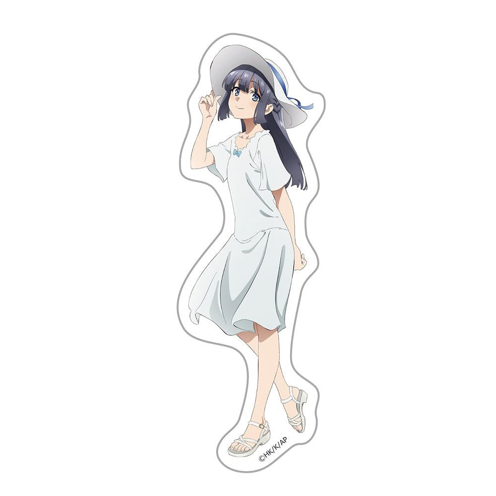 『青春ブタ野郎はバニーガール先輩の夢を見ない』青春ブタ野郎はサンタクロースの夢を見ない ダイカットステッカー 牧之原翔子