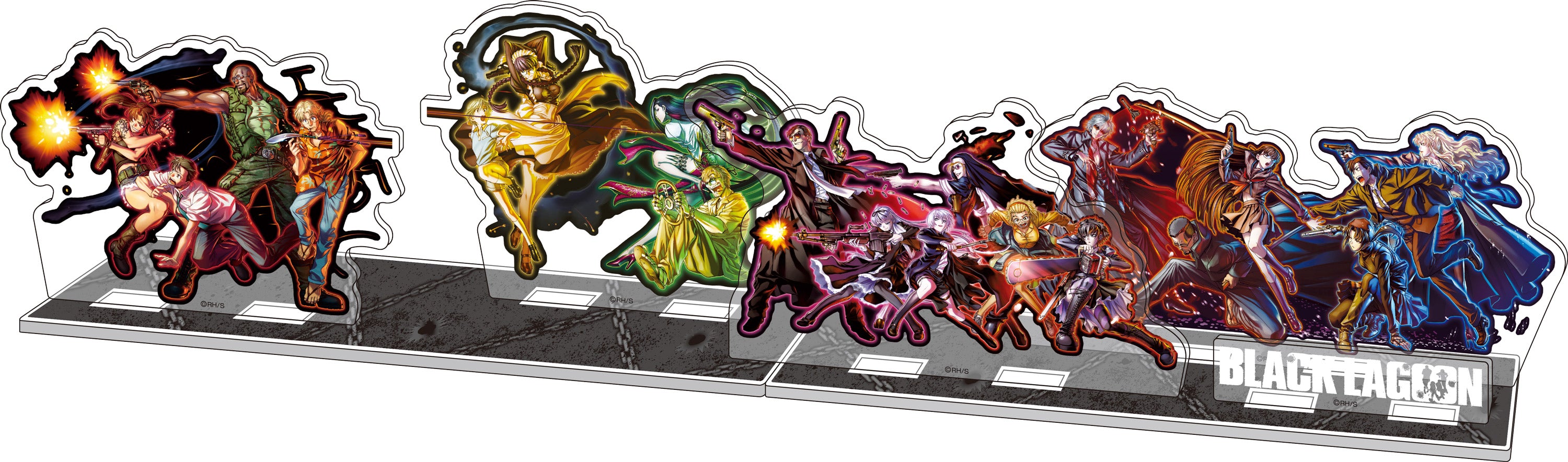 BLACK LAGOON』アクリルジオラマ – Anime Store JP（アニメストア.JP）