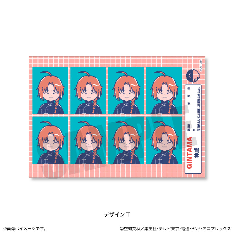 銀魂』証明写真風ステッカー T 神威 – Anime Store JP（アニメストア.JP）