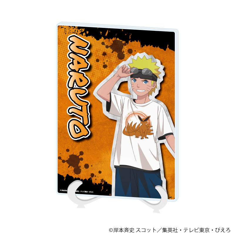 NARUTO-ナルト- 疾風伝』缶バッジ20/ストリートファッションver