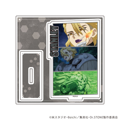 Dr.STONE』ホログラム缶バッジ4個セット 千空&龍水&ゲン&スタンリー