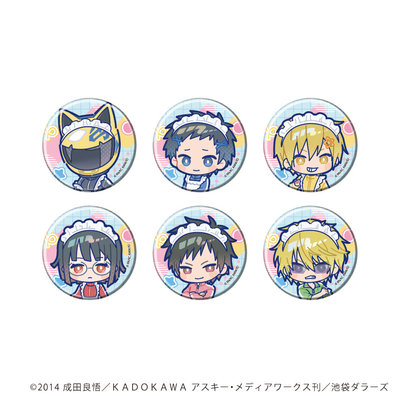 デュラララ!!×2』缶バッジ19/ジャージメイドver. コンプリートセット