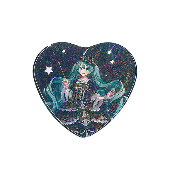 『BABY, THE STARS SHINE BRIGHT × 初音ミク』ハート型缶バッジ