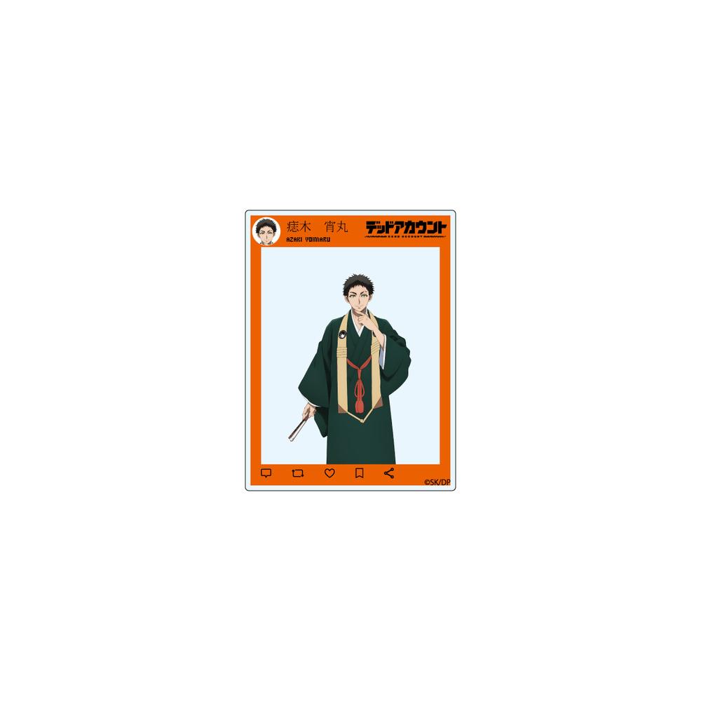 『デッドアカウント』SNS風 アクリルマルチバッジ 痣木宵丸