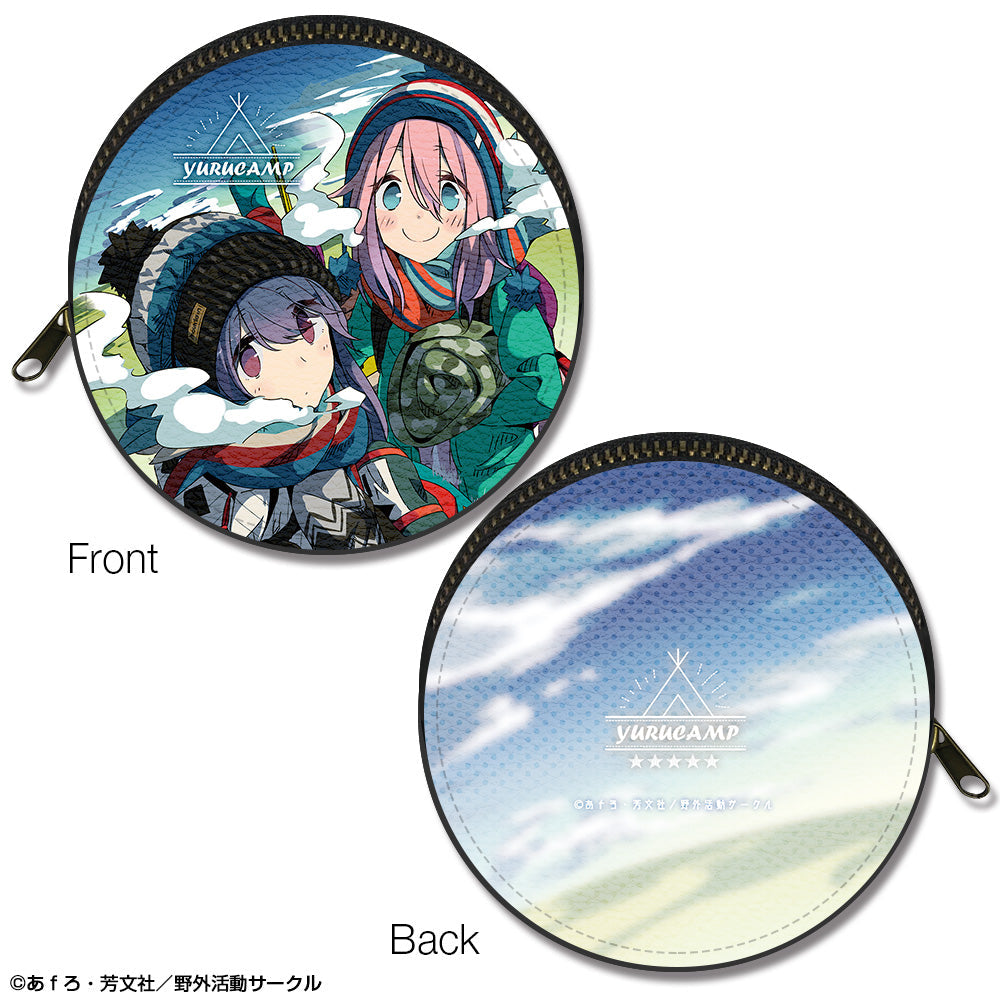 『ゆるキャン△』まるっとレザーケース デザイン02(各務原なでしこ&志摩リン/A)【202504再販】