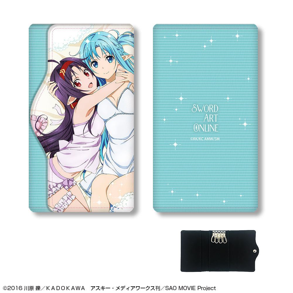 『ソードアート・オンライン』レザーキーケース デザイン02(アスナ&ユウキ)【202506再販】