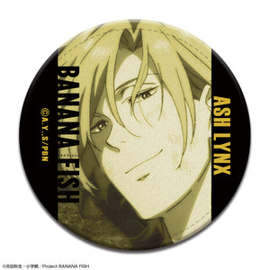 『BANANA FISH』レザーバッジ デザイン07(アッシュ・リンクス/E)【202406再販】