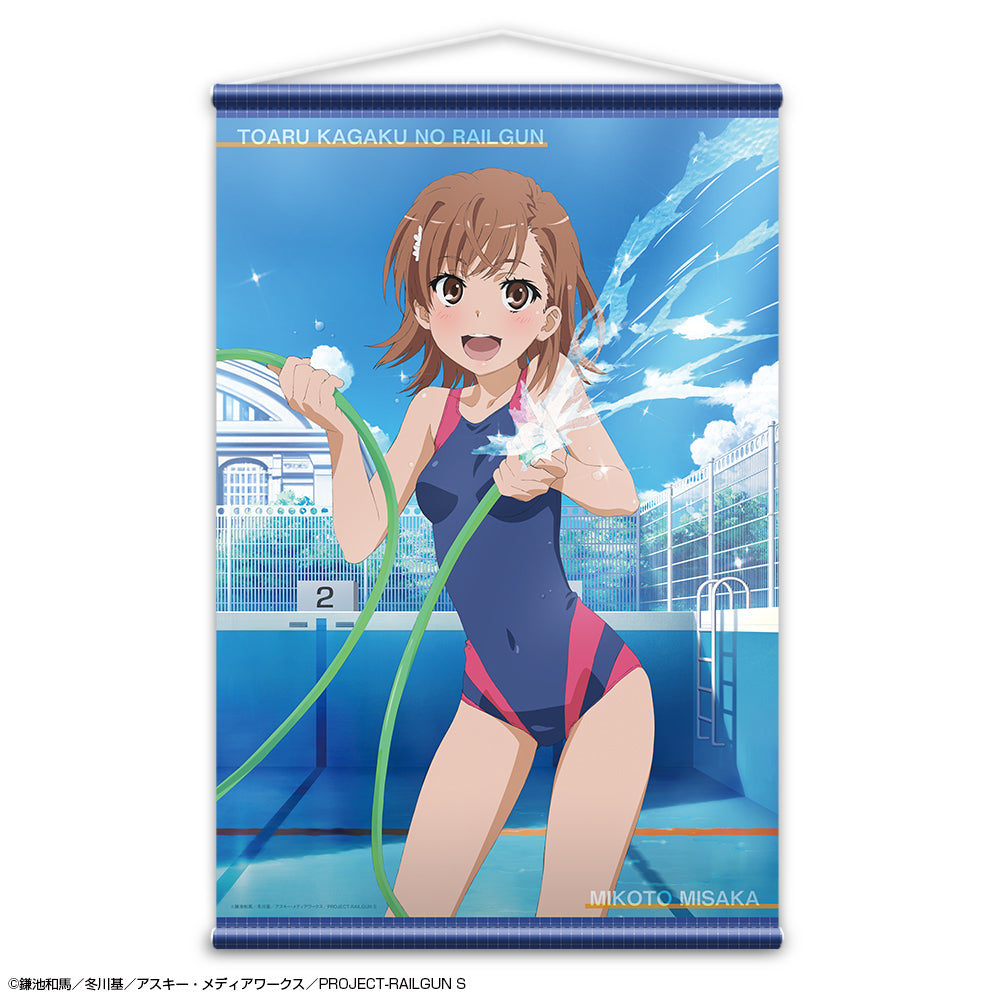 『とある科学の超電磁砲S』B2タペストリー デザイン01(御坂美琴/A)【202604再販】