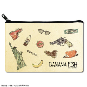 『BANANA FISH』フラットポーチ デザイン01(モチーフ)【202409再販】