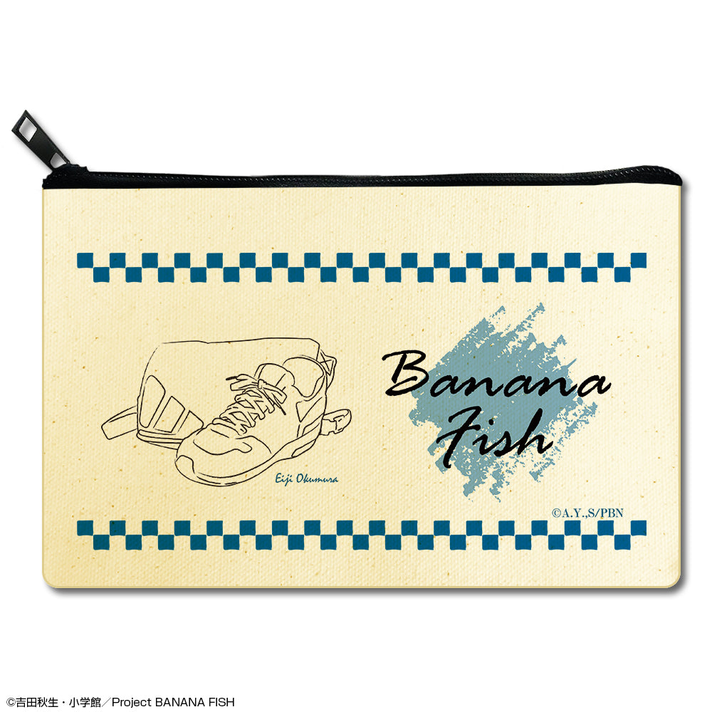 『BANANA FISH』フラットポーチ デザイン03(奥村英二)【202509再販】