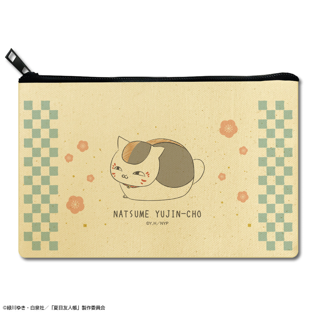 『夏目友人帳』フラットポーチ デザイン02(ニャンコ先生/B)【202602再販】