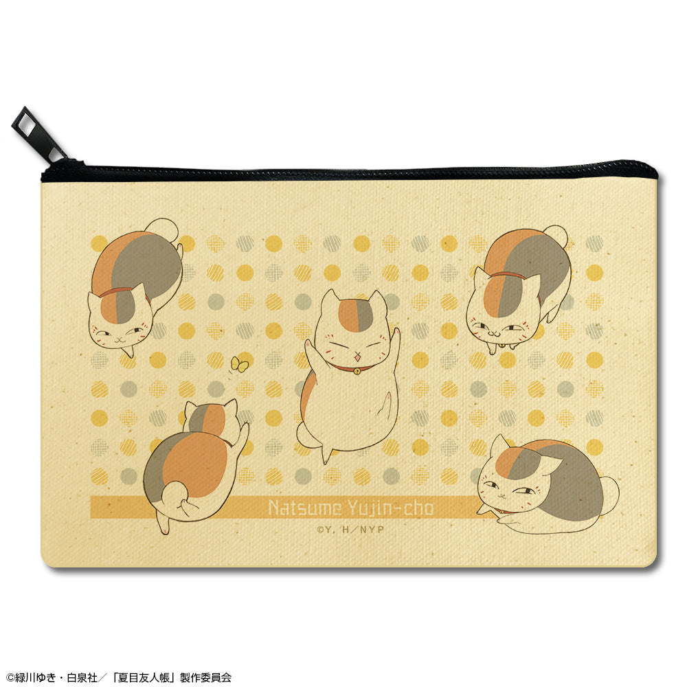 『夏目友人帳』フラットポーチ デザイン03(ニャンコ先生/C)【202511再販】