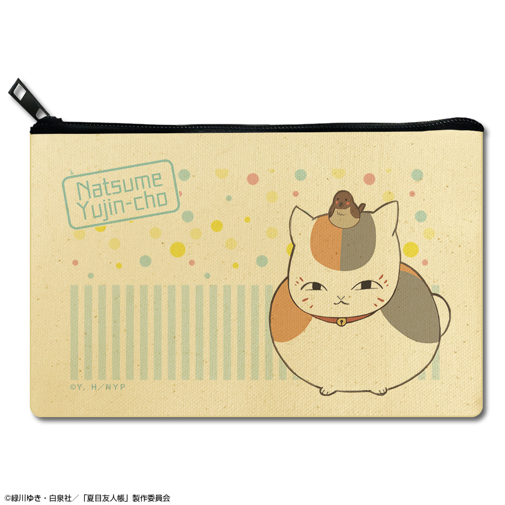 『夏目友人帳』フラットポーチ デザイン05(ニャンコ先生/E)【202602再販】