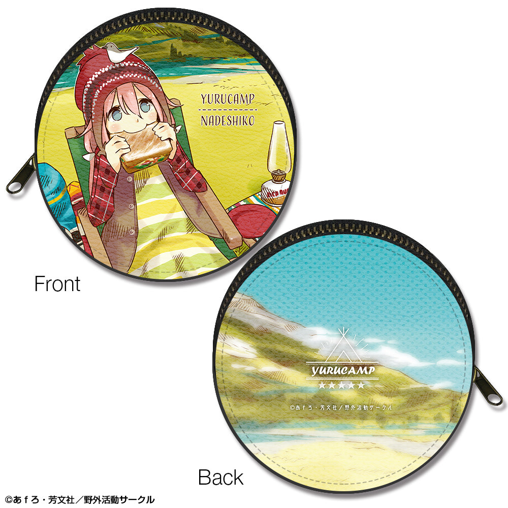 『ゆるキャン△』まるっとレザーケース Ver.2 デザイン03(各務原なでしこ)【202603再販】