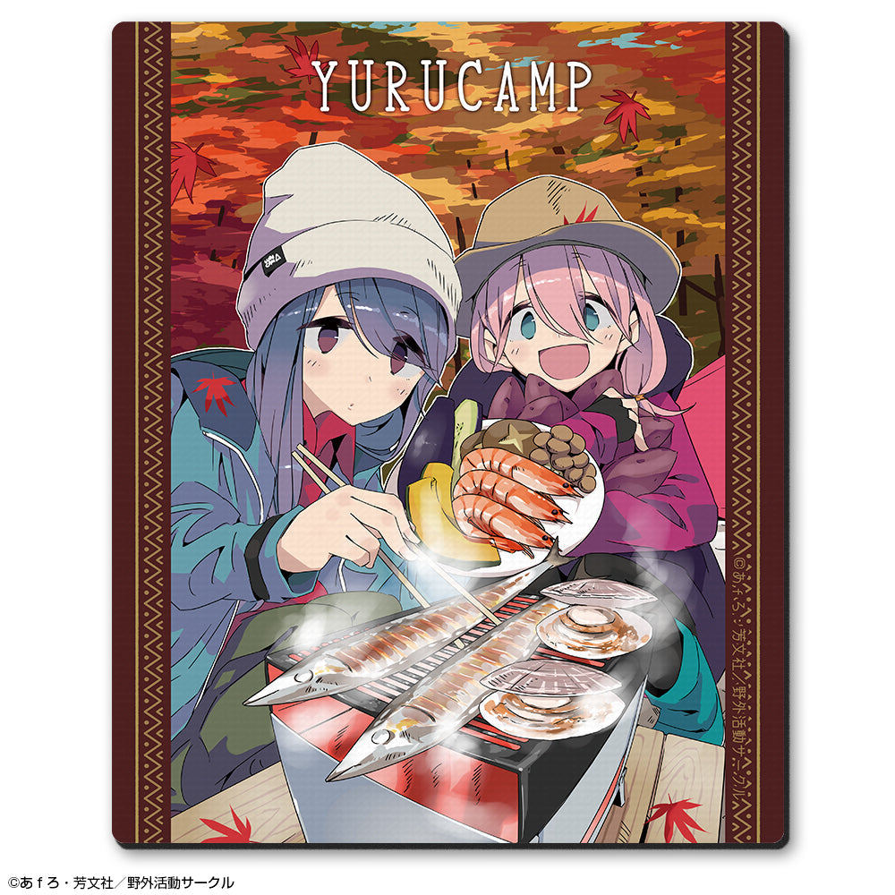 『ゆるキャン△』ラバーマウスパッド デザイン03(各務原なでしこ&志摩リン/C)【202508再販】