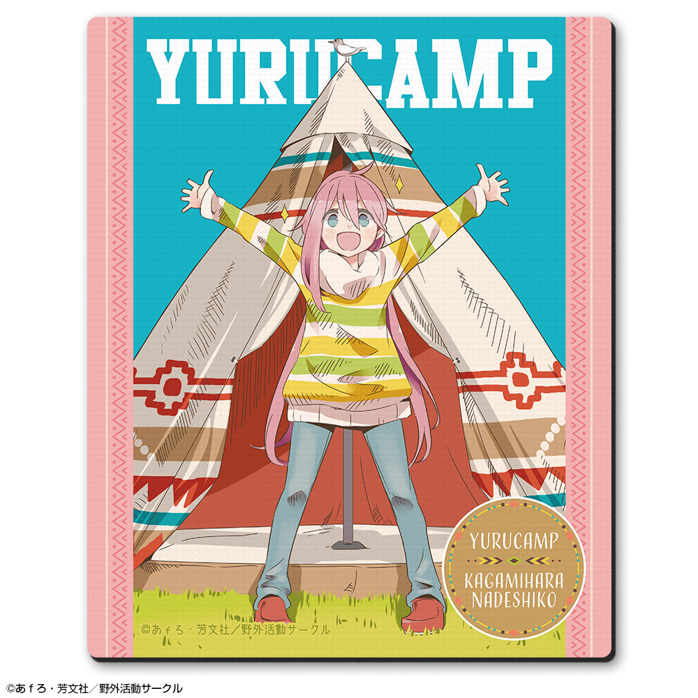 『ゆるキャン△』ラバーマウスパッド デザイン05(各務原なでしこ/B)【202504再販】