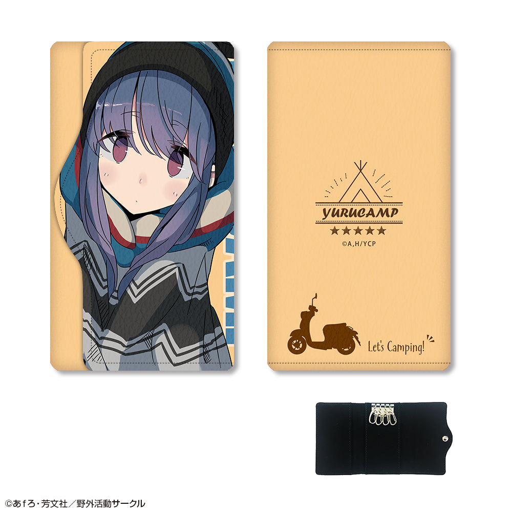 ゆるキャン△ レザー キーホルダー 志摩リン ケース入り　新品 Amazon.co.jp: アクロス ゆるキャン△ レザーキーホルダー リン