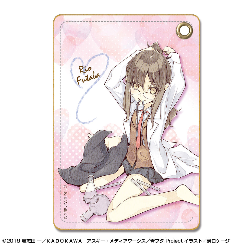 『青春ブタ野郎はバニーガール先輩の夢を見ない』レザーパスケース デザイン03(双葉理央)【202504再販】