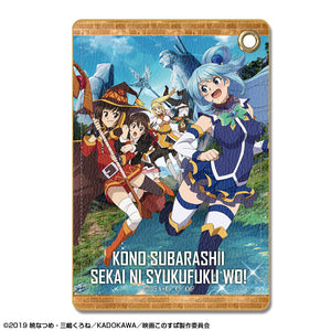 『この素晴らしい世界に祝福を!紅伝説』レザーパスケース デザイン01(集合)【202411再販】