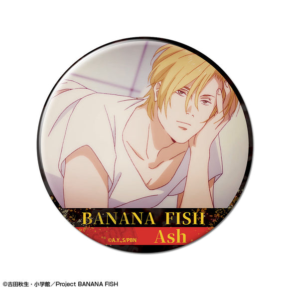 『BANANA FISH』缶バッジ デザイン04(アッシュ・リンクス/D)【202412再販】