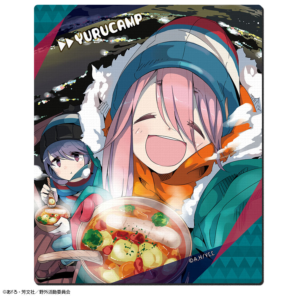 『ゆるキャン△』ラバーマウスパッド Ver.2 デザイン04(各務原なでしこ&志摩リン/B)【202510再販】