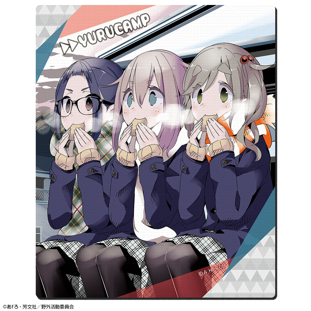 『ゆるキャン△』ラバーマウスパッド Ver.2 デザイン06(集合/B)【202504再販】