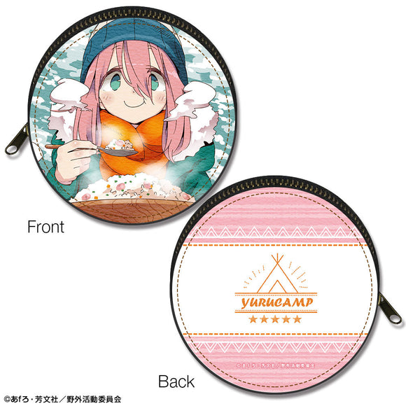 『ゆるキャン△』まるっとレザーケース Ver.3 デザイン01(各務原なでしこ/A)【202409再販】