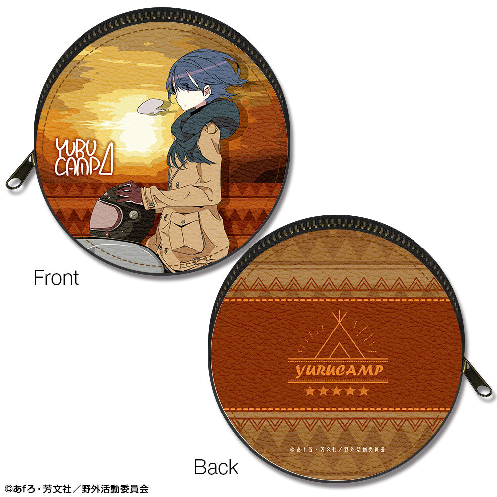 『ゆるキャン△』まるっとレザーケース Ver.3 デザイン05(志摩リン/B)【202511再販】