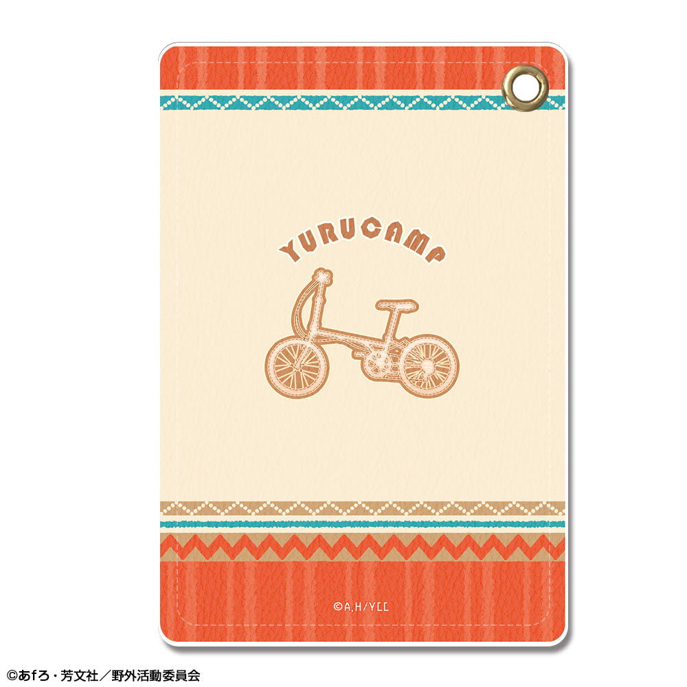 『ゆるキャン△』レザーパスケース Ver.2 デザイン08(モチーフ/B)【202511再販】