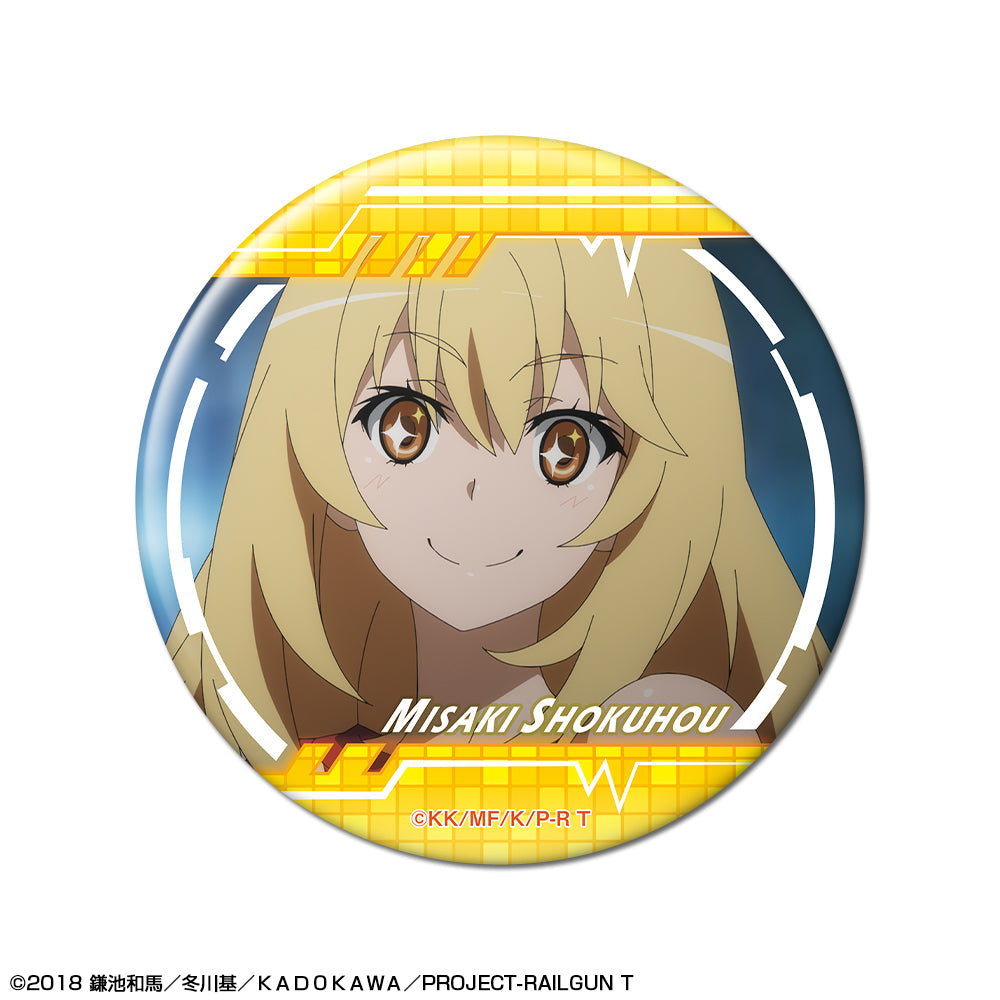 とある魔術の禁書目録III』缶バッジ デザイン05(御坂美琴/B