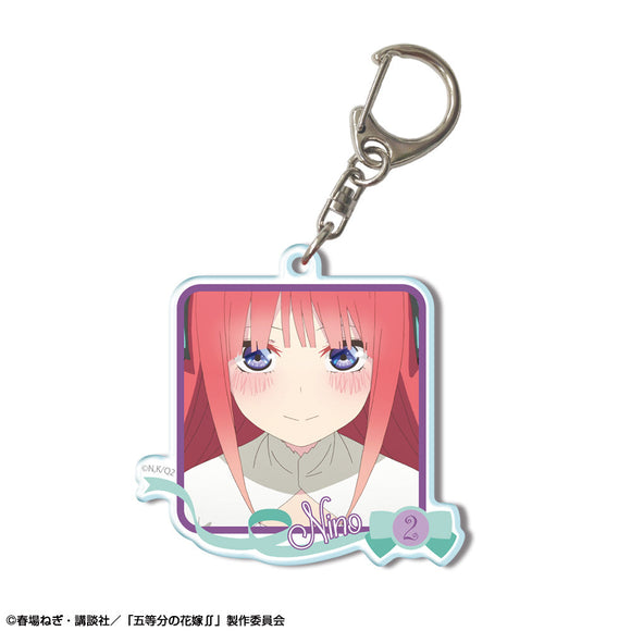 『五等分の花嫁∫∫』アクリルキーホルダー デザイン04(中野二乃/A)【202407再販】