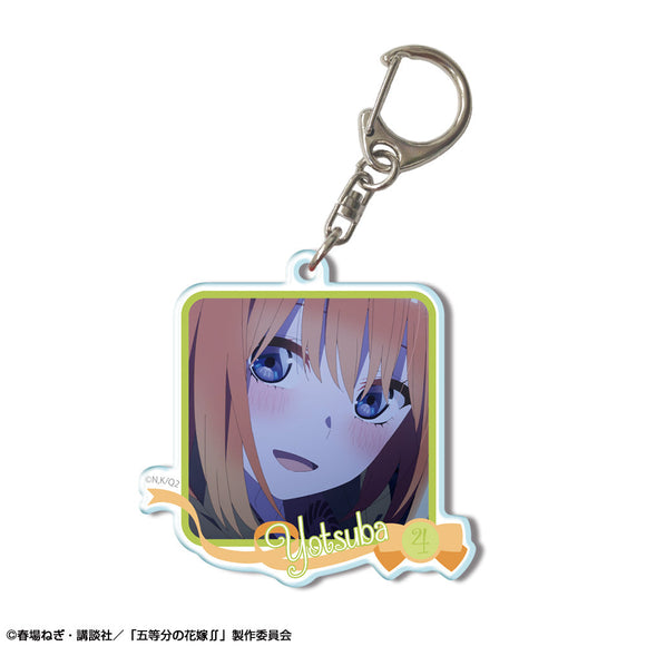 『五等分の花嫁∫∫』アクリルキーホルダー デザイン11(中野四葉/B)【202410再販】