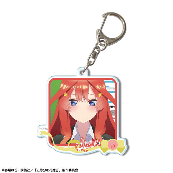 『五等分の花嫁∫∫』アクリルキーホルダー デザイン13(中野五月/A)【202410再販】