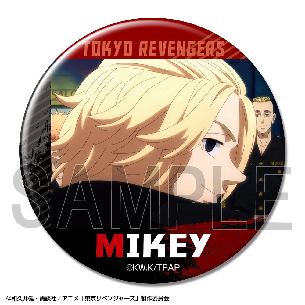 東京リベンジャーズ　 Art by AU 缶バッジ　12点 佐野万次郎 東京リベンジャーズ』缶バッジ デザイン03(佐野万次郎/A)【202407再販