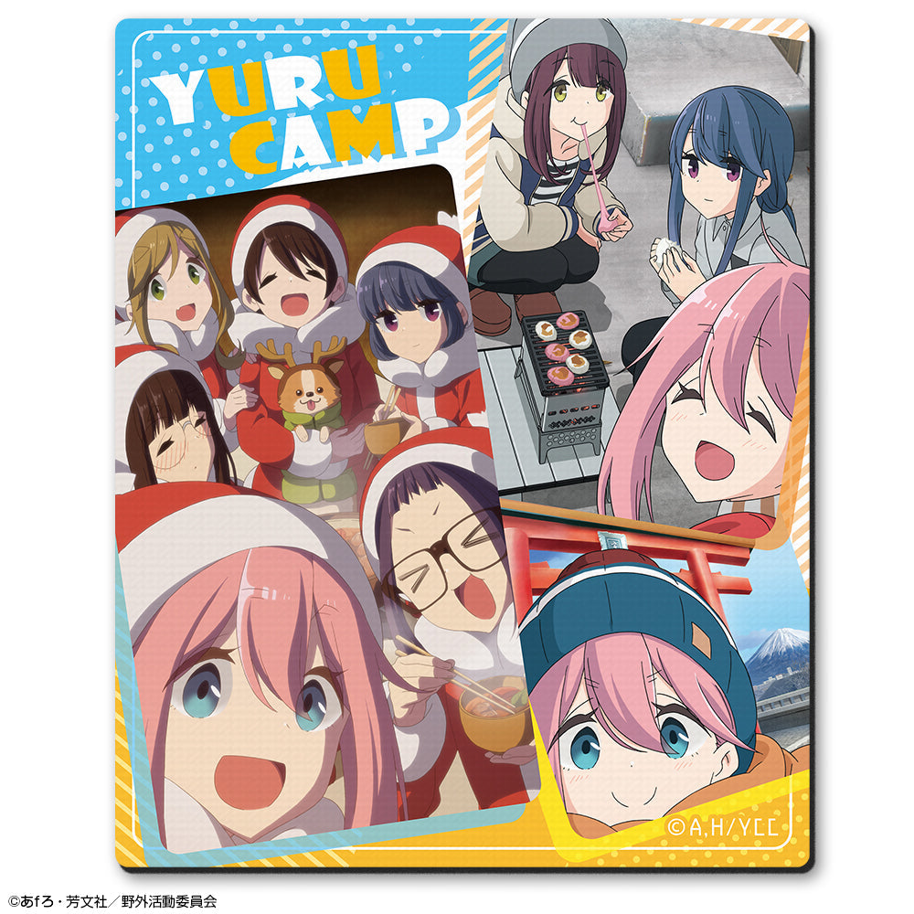 『ゆるキャン△』ラバーマウスパッド Ver.3 デザイン05(集合)【202504再販】