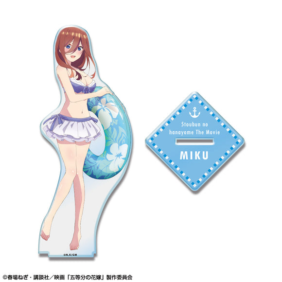 『五等分の花嫁』アクリルスタンド 水着Ver. デザイン03(中野三玖)【202410再販】