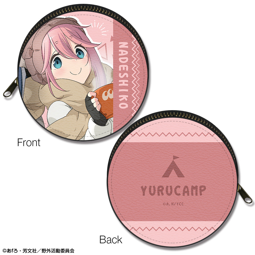 『ゆるキャン△』まるっとレザーケース Ver.4 デザイン01(各務原なでしこ/A)【202504再販】
