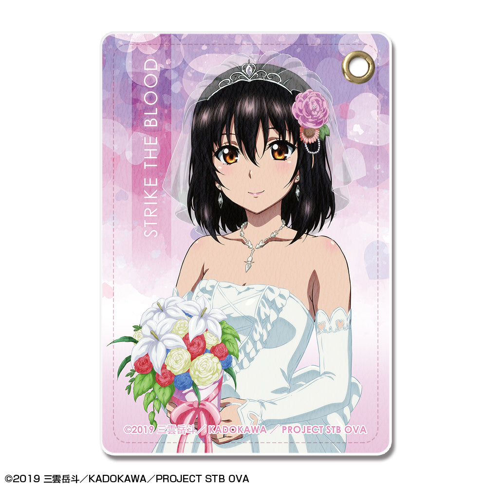『ストライク・ザ・ブラッドFINAL』レザーパスケース デザイン02(姫柊雪菜/B)【202507再販】