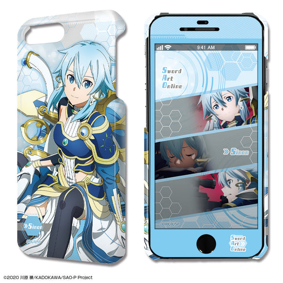 『ソードアート・オンライン -プログレッシブ- 星なき夜のアリア』デザジャケット iPhone 8 Plus/7 Plus/6 Plus/6s Plus ケース&保護シート デザイン04(シノン)【202408再販】