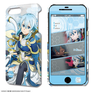 『ソードアート・オンライン -プログレッシブ- 星なき夜のアリア』デザジャケット iPhone 8 Plus/7 Plus/6 Plus/6s Plus ケース&保護シート デザイン04(シノン)【202411再販】