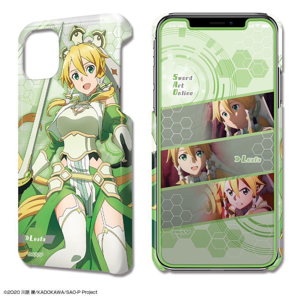 『ソードアート・オンライン -プログレッシブ- 星なき夜のアリア』デザジャケット iPhone 11 ケース&保護シート デザイン03(リーファ)【202504再販】