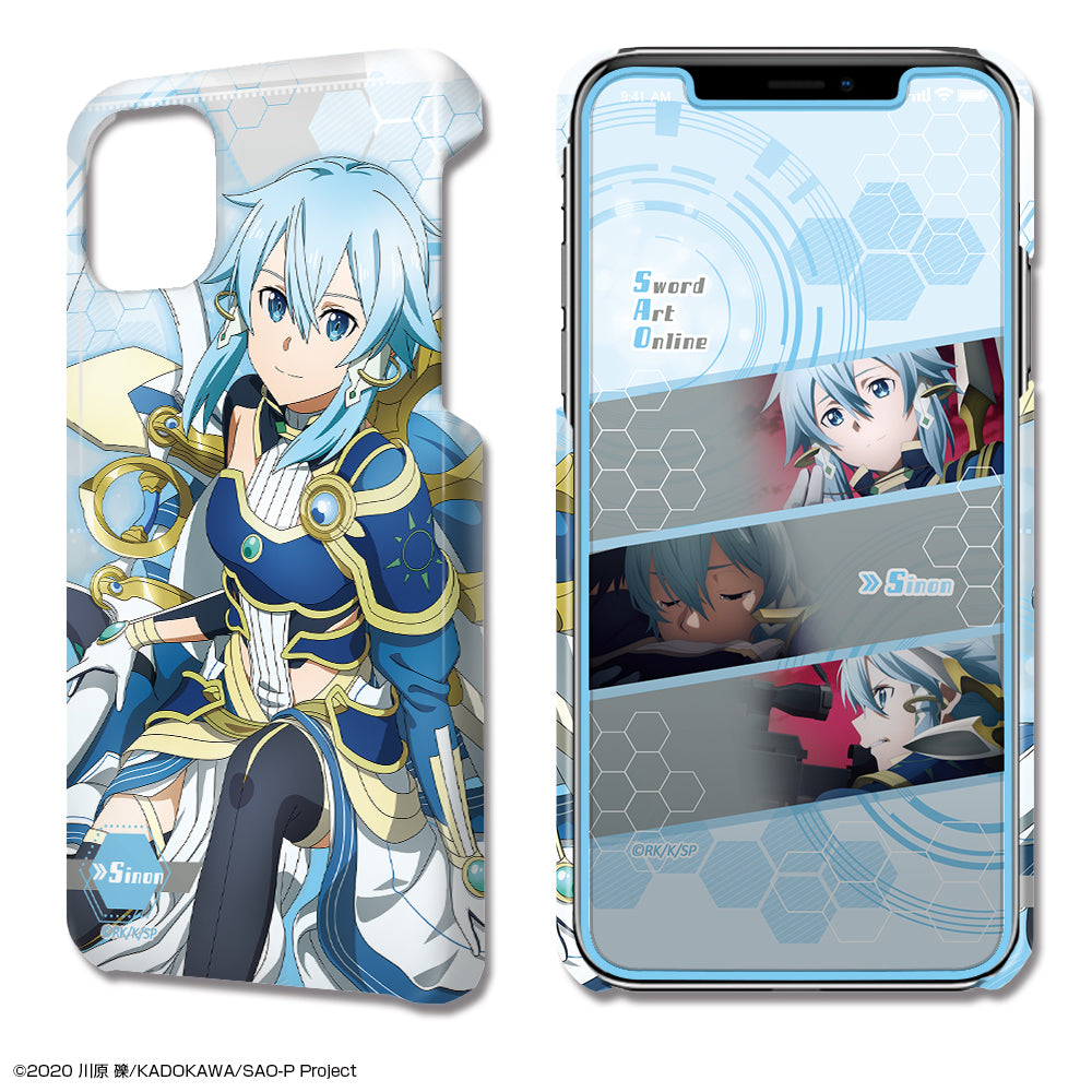 『ソードアート・オンライン -プログレッシブ- 星なき夜のアリア』デザジャケット iPhone 12/12 Pro ケース&保護シート デザイン04(シノン)【202504再販】