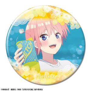 『五等分の花嫁』缶バッジ デザイン03(中野一花/C)【202407再販】