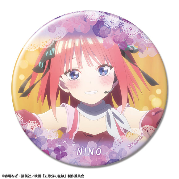 『五等分の花嫁』缶バッジ デザイン16(中野二乃/D)【202407再販】